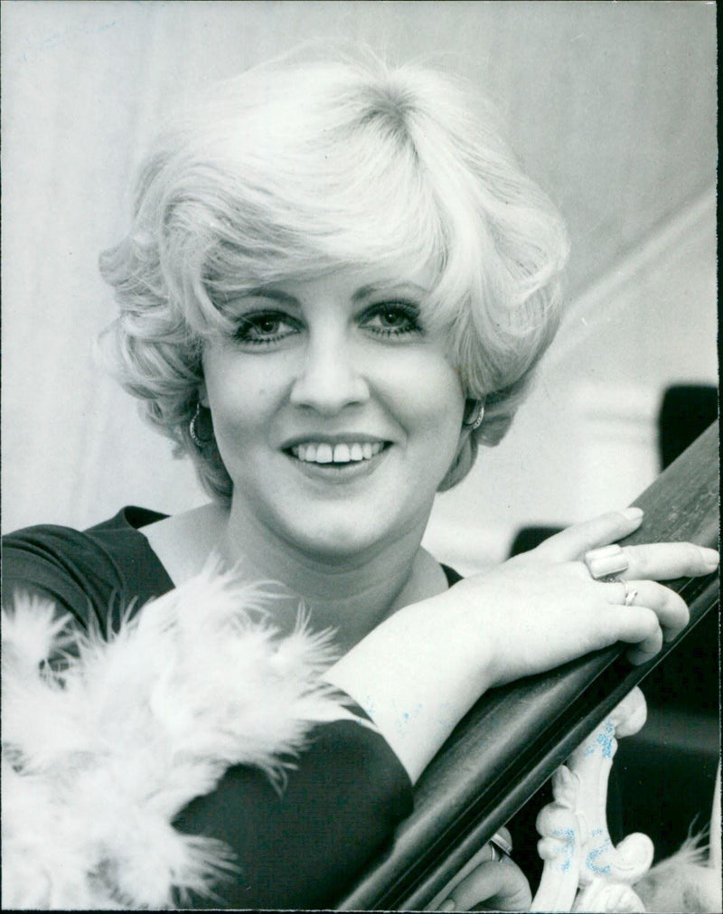 GODFREY ANDREA. ACTRESS CORE IEXINE. - Vintage Photograph