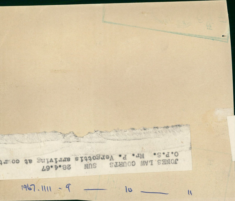 VERGOTTIS P MILLIONAIRE - JONES, FILM - Vintage Photograph