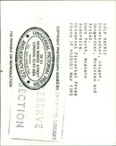 1985 - HARRIS ROLF TVI MUSIC TVI SINGER ENTERTAINER COPYR, LONDON, ARTIST - Vintage Photograph