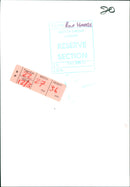 HARRIS ROLE TRI MUSIC TVI SINGER - HOEDS ROWE LOER, SECTION - Vintage Photograph