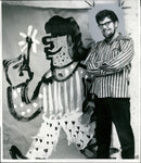 1967 - HARRIS ROLE TRI MUSIC TVI SINGER HES DRAW BIG ROLF, LONDON, ARTIST - Vintage Photograph