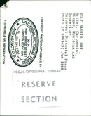 1985 - HARRIS ROLF TVI MUSIC TVI SINGER ARTIST OBE, LONDON - Vintage Photograph