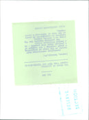 1981 - HARRIS ROLE TRI MUSIC TVI SINGER RESERVE UPE SECTION MONTANARAY, LONDON - Vintage Photograph