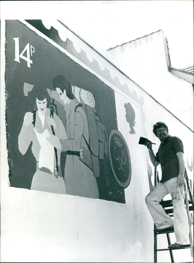 1981 - HARRIS ROLE TRI MUSIC TVI SINGER RESERVE UPE SECTION MONTANARAY, LONDON - Vintage Photograph