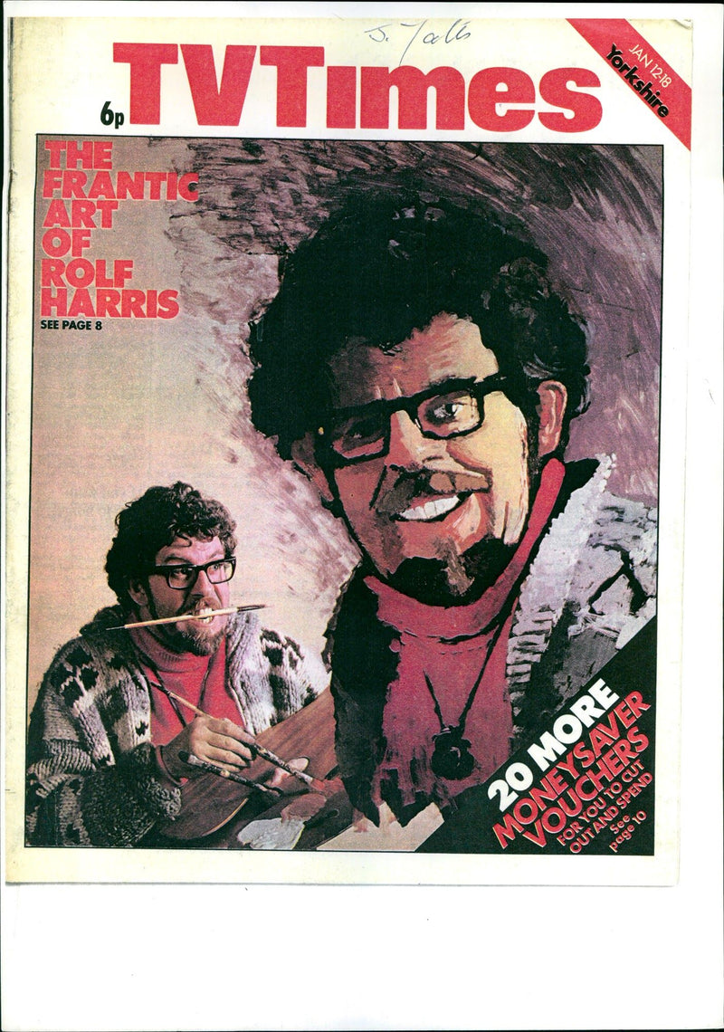 HARRIS ROLE TRI MUSIC TVI SINGER - ROLF, ART - Vintage Photograph