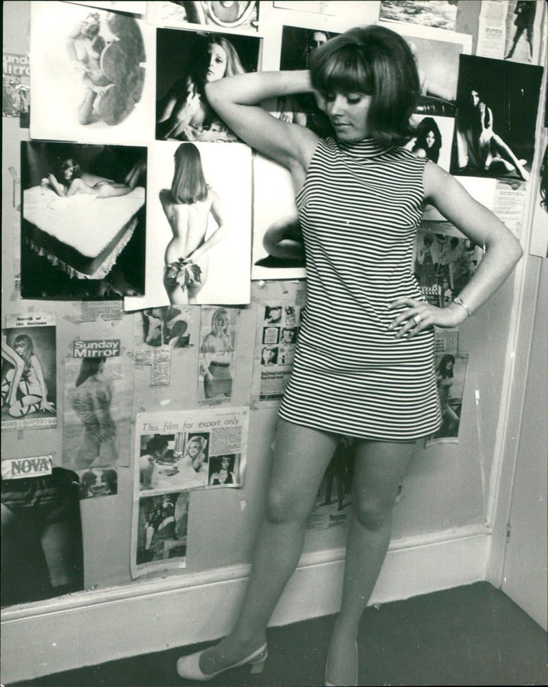 FROST MARIA NUDE MODEL - AGENER WALHER, FILM - Vintage Photograph