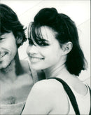 1986 - DALLE BEATRICE ACTRES FROM ACTRESS, LONDON, FILM - Vintage Photograph