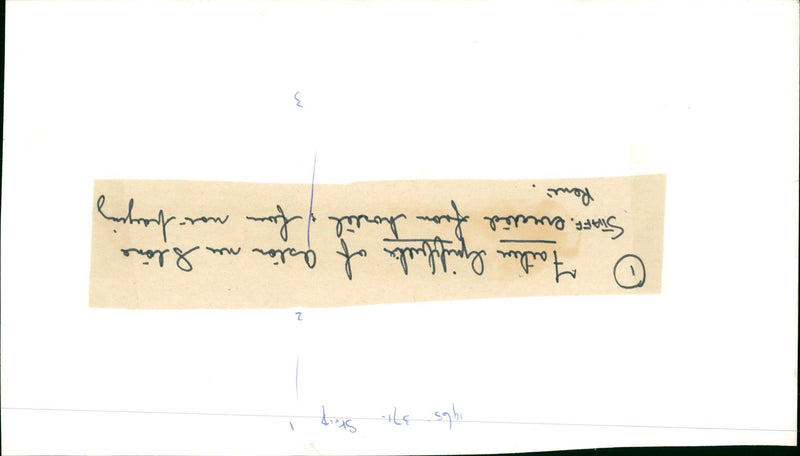 1965 - GRIFFITHS FATHER HUGH WAREYND STRIP, ASTON, FILM - Vintage Photograph