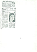 EROME SU ACTRESS - MIKE QUY JEROME SANDRA

 SUZI YARWOOD, LONDON, MOVIE - Vintage Photograph