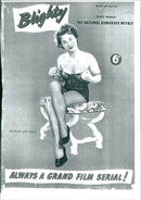 1954 - FIELD SHIRLEY ANN ACTRESS, GRAND, FILM - Vintage Photograph