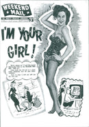 FIELD SHIRLEY ANN ACTRESS - PAUL, FILM, FIRST - Vintage Photograph