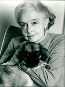 GISM LILLIAN ACTRESS - LILIAN GISE HOLLYWOOD VECERON, LONDON, FILM, PRESS - Vintage Photograph