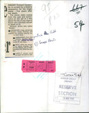 1988 - GIBB CYNTHIA RICHARD SINGER L., FILM, ACTRESS - Vintage Photograph