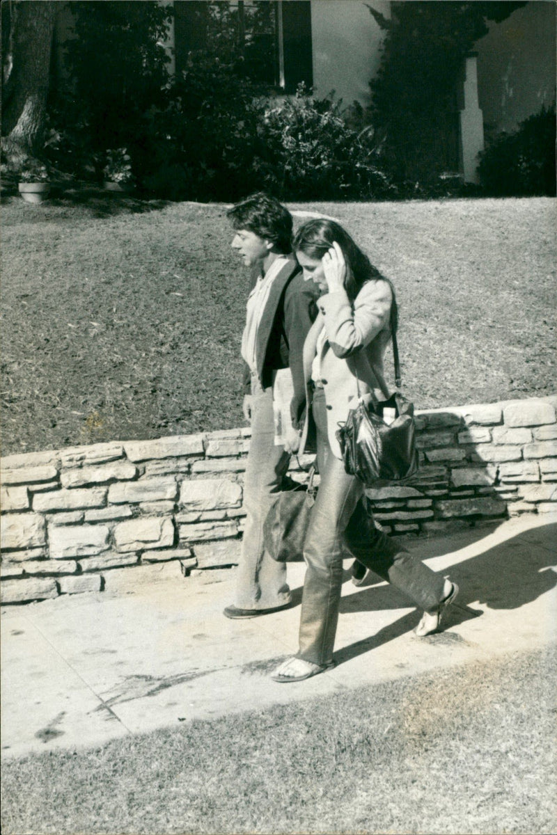 HOFFMAN PUST ACTOR - HOME DUSTIN, LONDON, TAKEN, DE - Vintage Photograph