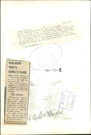 1960 - WHITE CAROL ACTRESS SWEET CHRIS BARHAM, SHOW, BRITISH, FILM - Vintage Photograph