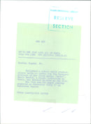 1982 - QUINN RESERVE SECTION MEGIN DIVISIONAL, LONDON, MOVIE - Vintage Photograph