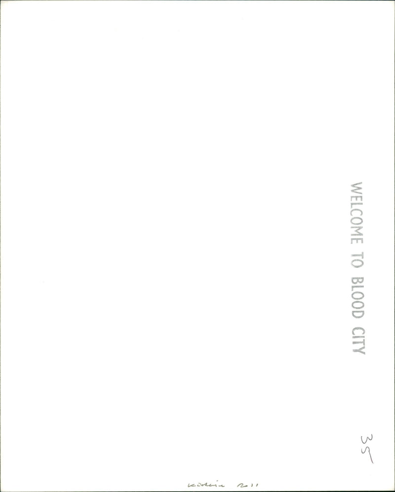 ROSS KATHARINE CLCTRESS - WELCOME CITY BLOOD, ROYAL - Vintage Photograph