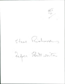RICHARDS STEVE EXP STAFF - STANE RESPERA, WRITER - Vintage Photograph