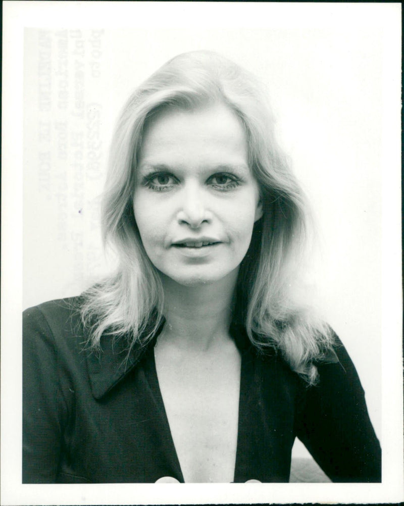 1971 - ROUX MADELEINE LE AMERICAN MADELINE, ACTRESS - Vintage Photograph