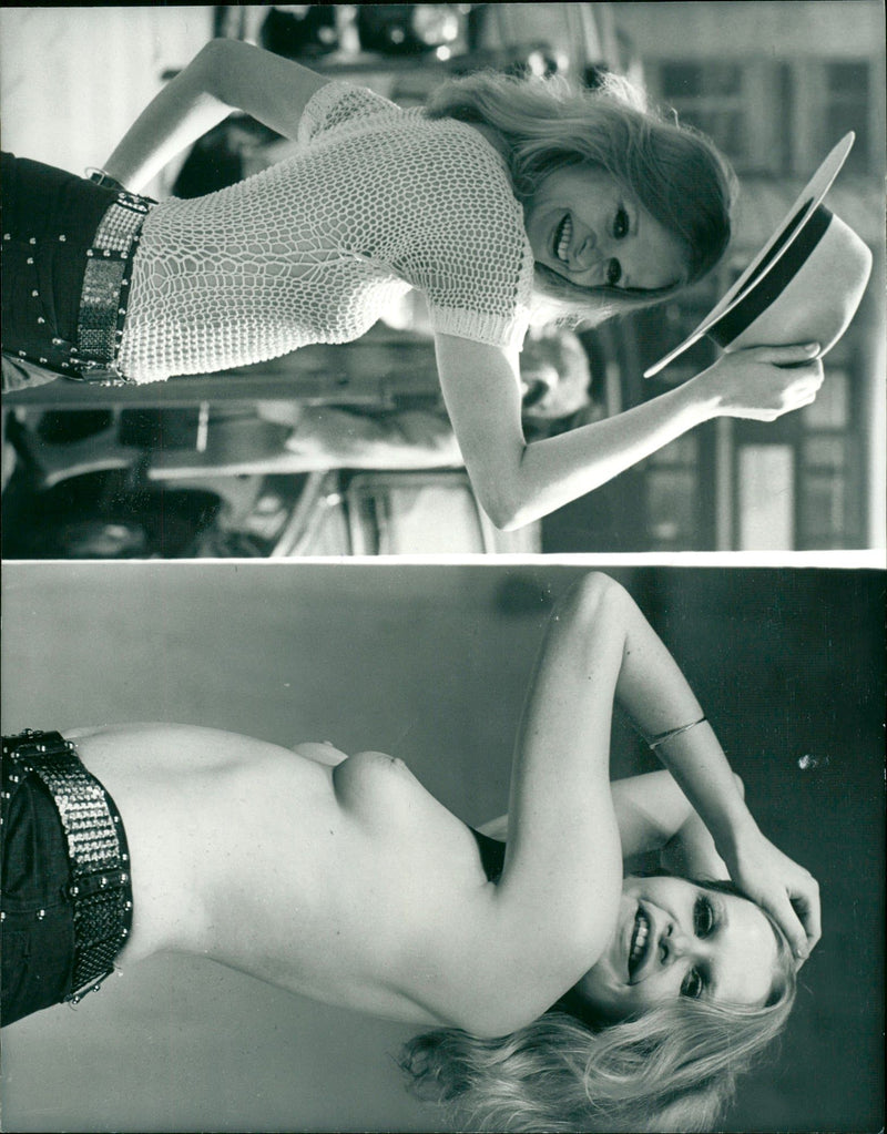 1971 - ROUX MADELEINE LE LONDON BURSAU SAY TOM, AMERICAN, ACTRESS - Vintage Photograph