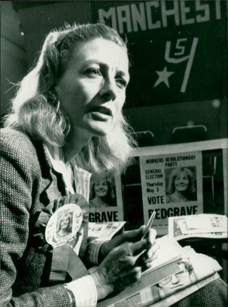 O ACTRESS TAGESSA REDGRAVE ) THE - Vintage Photograph