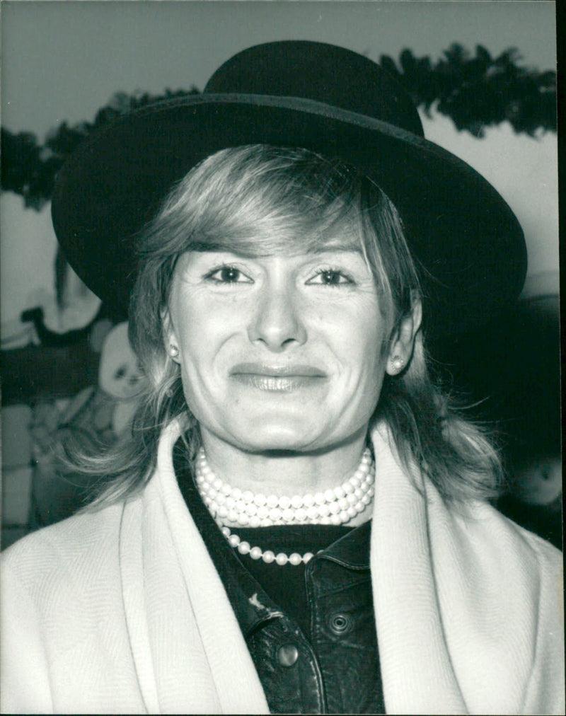 1986 - WRIGHT JENNIE LEE JENNY ACTRESS, LONDON - Vintage Photograph
