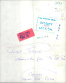 1977 - TOMMIN LINY COMEDIAN DIVISIONAL BY WARNER BROS, POLE, FILM - Vintage Photograph