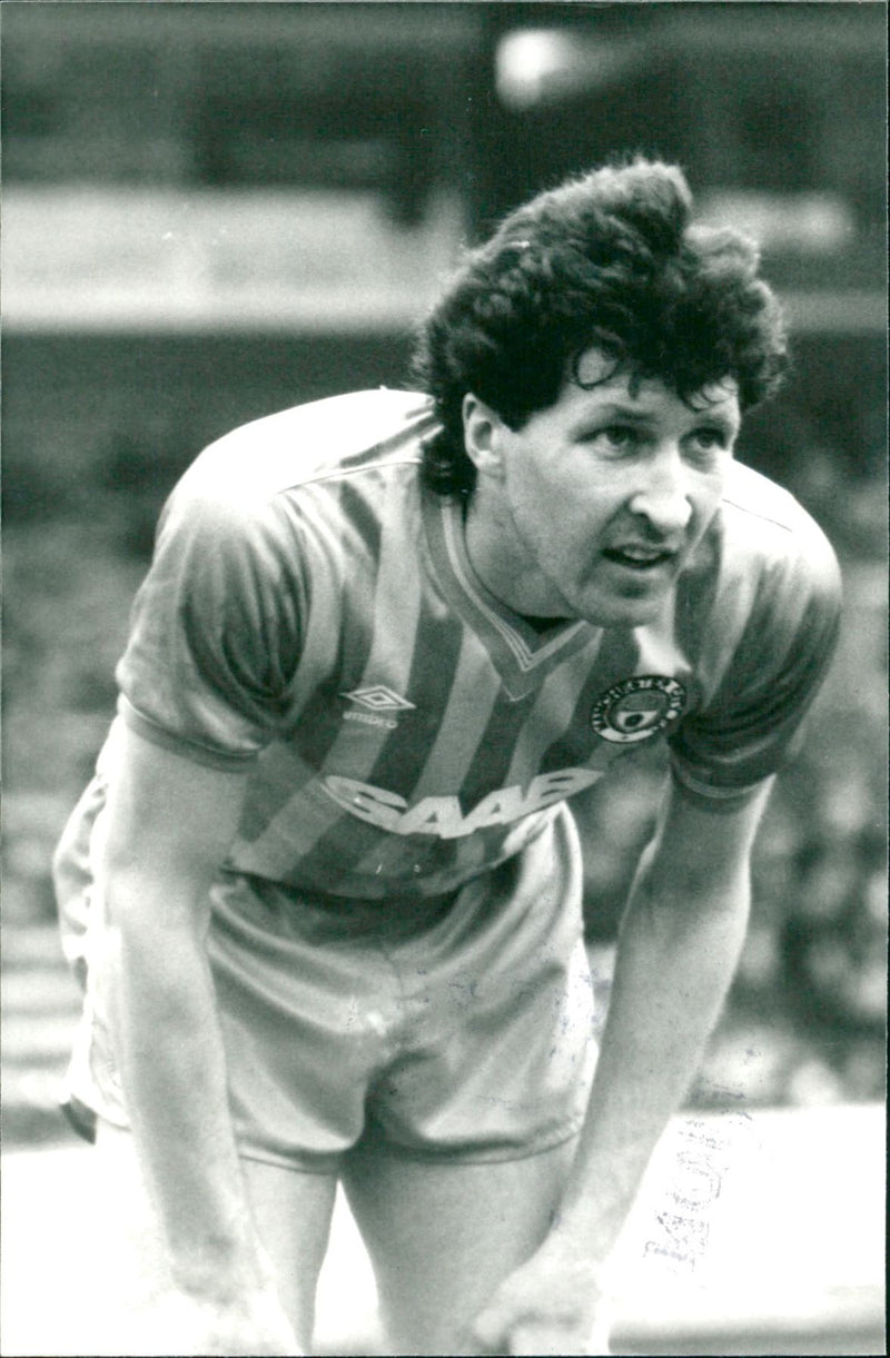 1984 - PARLANE DEREK FOOTBALLER SWANSEA RANGERS FIE MANCHESTER CITY, LONDON - Vintage Photograph