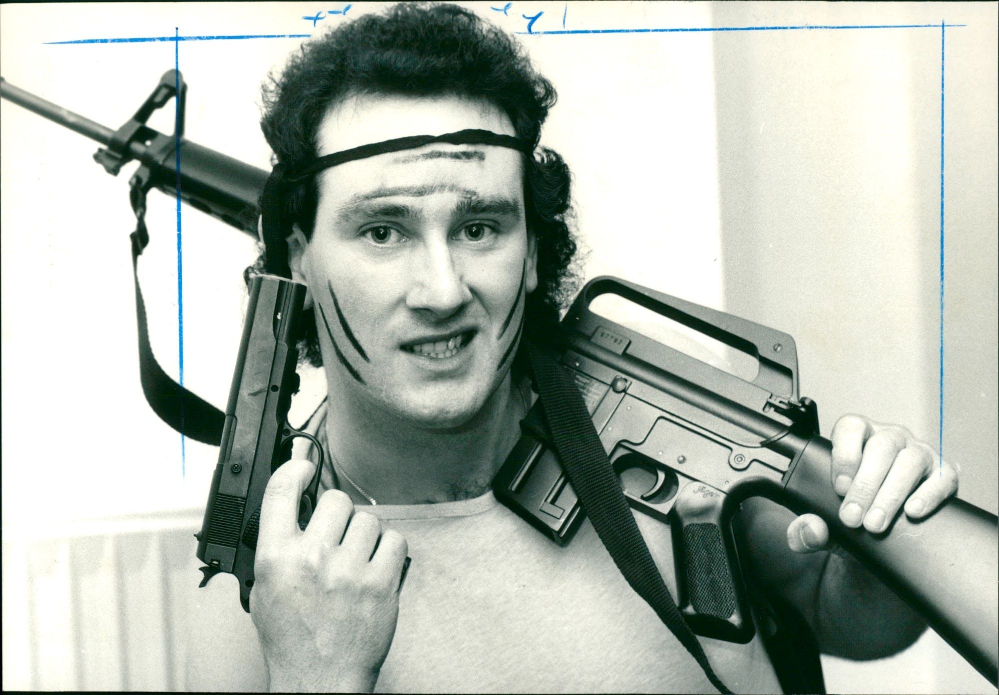 EWANS RICHARD RAMBO KISSOSRAM STORY - GRAM BY DAVE HARTLEY, GEORGE, CA