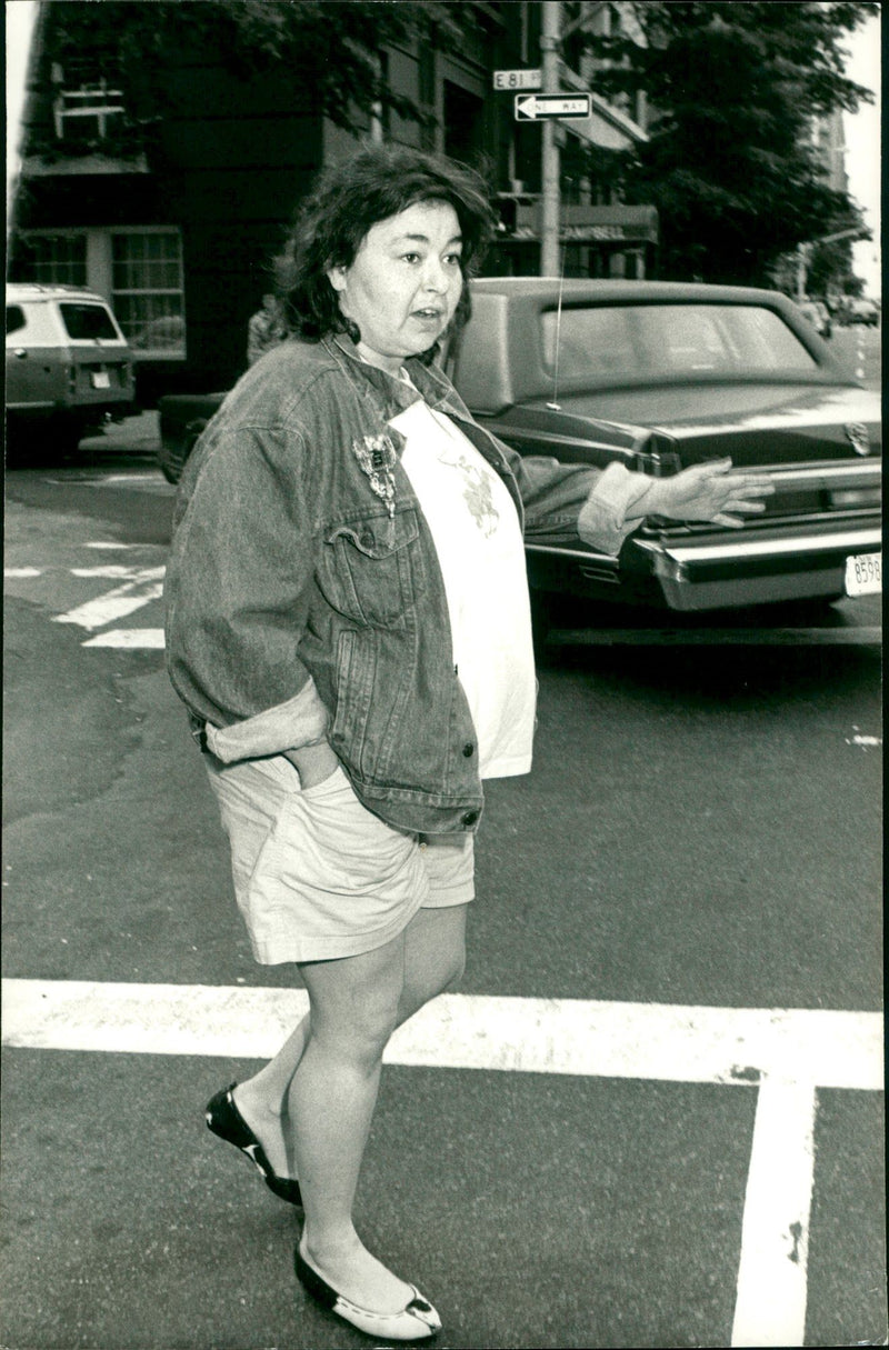 1989 - JENSEN KIS DISC JOCKEY JUNE BREAK BY GALELLA RON TOM TEL WARGACKI, MOVIE - Vintage Photograph