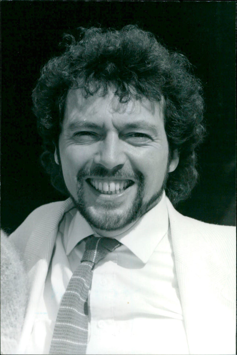 1982 - BEASLE JEREMY T V BEADLE BROADCASTER WRITER, LONDON, PRESS - Vintage Photograph