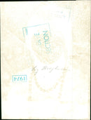 1974 - HODGKINSON LIZ PEOPLE WRITER BAGO, SECTION - Vintage Photograph