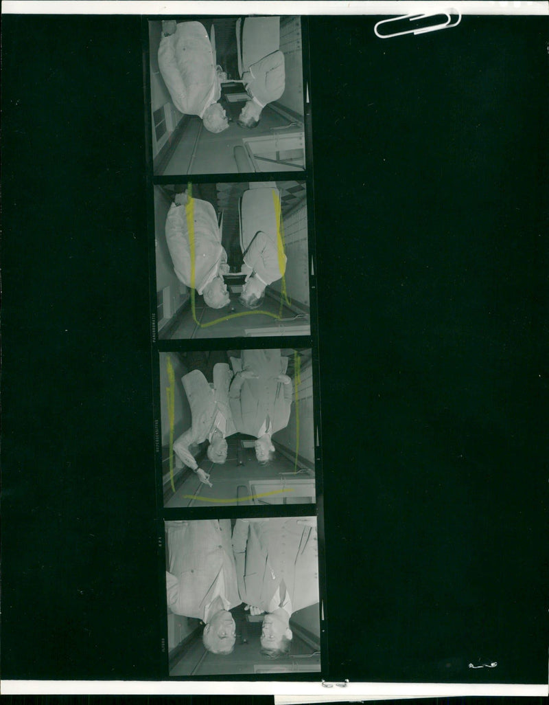 GREENE LORNE ACTOR - PHOTOGRAPHY COPYRIGHT PEOPLE ROGER BEN CARTERAGAT MOORE - Vintage Photograph