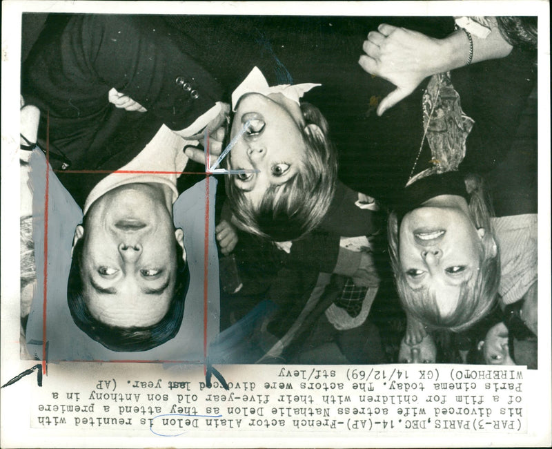 DELON ALAIN - ELIAL VAUX RIGLUN TODAY ALAIN

 ANTHONY, FILM, ACTRESS - Vintage Photograph