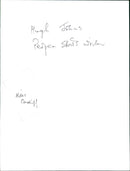 JOHNS HUGH PCOLE SMERS SRAFF Z - SHRIS PERFEE, WRITER - Vintage Photograph