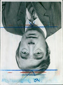 1971 - JOHNS HUGH PCOLE SMERS SRAFF Z DIVISIONAL PEPEE LIBRARY MON, WRITER - Vintage Photograph