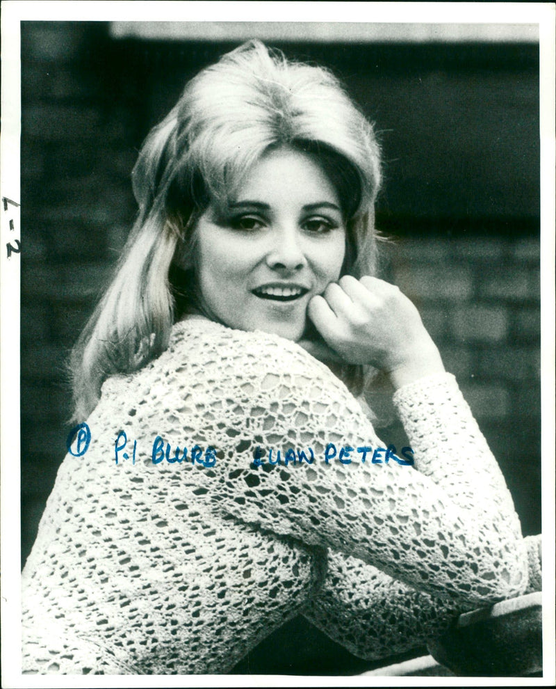 PETERS LUAN ACTRESS - IPC NEWSPAPERS DIVISIONAL LIBRARY P2TLES, MOVIE, FILM - Vintage Photograph