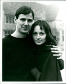 1976 - MARTIN MEL ACTRESS CHRISTOPHER BLAKE, LONDON, FILMING - Vintage Photograph