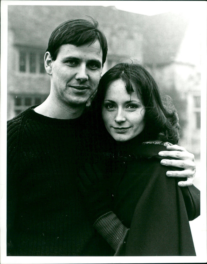 1976 - MARTIN MEL ACTRESS CHRISTOPHER BLAKE, LONDON, FILMING - Vintage Photograph