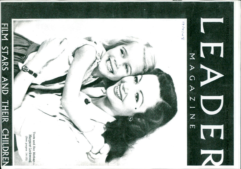 LOCKWOOD MARGARIT ACTRESS - MARGARET, MOTHER, FILM - Vintage Photograph