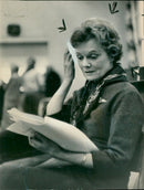 1964 - NEAGLE ANNA ACTRESS PAGE BOJAN LAR BOJAN1964 ROSS, WIFE, FILM - Vintage Photograph