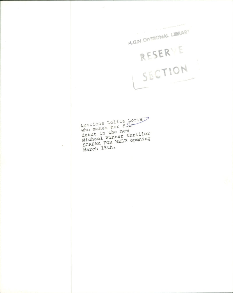 FILM MICHAEL - Vintage Photograph