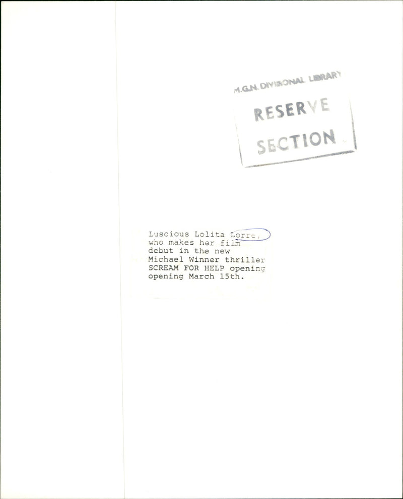 FILM MICHAEL - Vintage Photograph