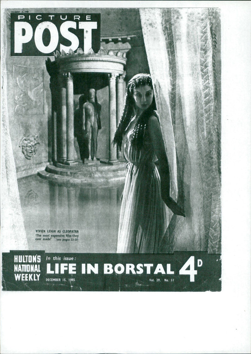 1945 - LEIGH VWIEN ACTRESS VIVIEN, FILM - Vintage Photograph