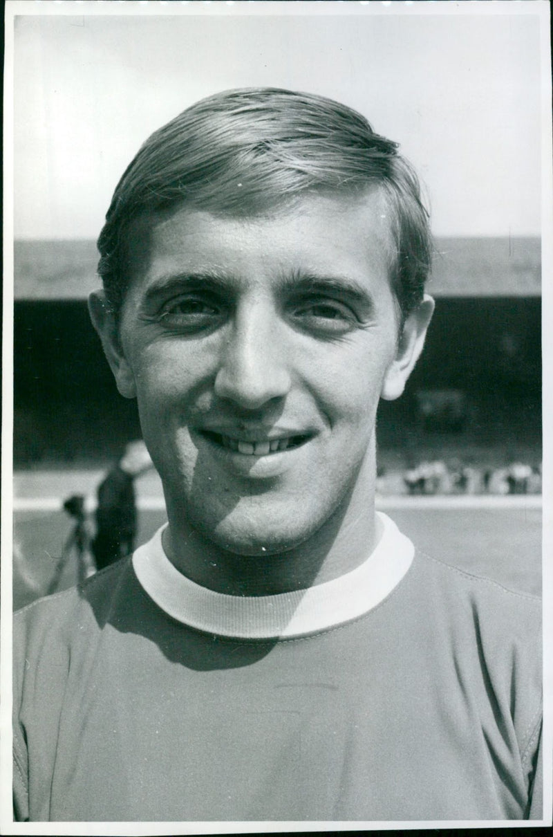 THOMPSON PET FOOTBALLER FERPOOL FIT WANDELEE BOZTON - MILNE SUN STOCK, LA, FILM - Vintage Photograph