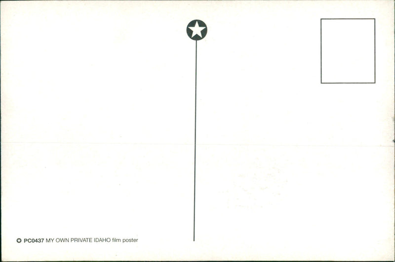 REEVES KEANU ACTO - PRIVATE OWN, FILM, RIVER, POSTER - Vintage Photograph