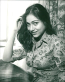 1978 - MUNIM TINA CTRESS ALREADY INDIAE SUPERSTAR, FILM, ACTRESS, - Vintage Photograph