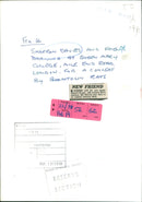 1984 - DAVIES SHARRON SWIMMER FEB KRUGER HOWARD, CONCERT, QUEEN, LONDON - Vintage Photograph