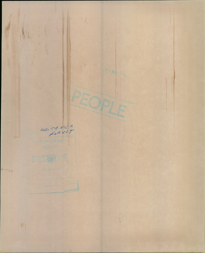 1980 - WHITAKER PEOPLE BY GLEIZES PIERRE, CLINT, FILM - Vintage Photograph