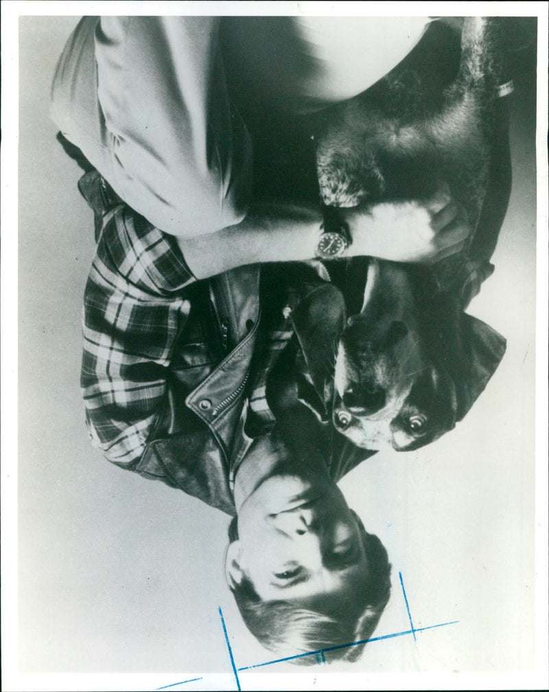 VINCENT JAN MICHAEL FURS - LIBRAR DIVISIONAL, FILM, HELICOPTER - Vintage Photograph